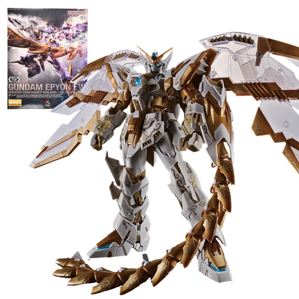 [Direct from Japan] MG 1/100 Gundam Epyon EW [CROSS CONTRAST COLORS/CLEAR WHITE] ชุดประกอบพลาสติกรุ่