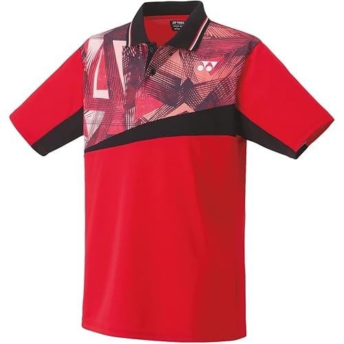 YONEX Short-Sleeved Shirt Game Sunset Red 496 XO