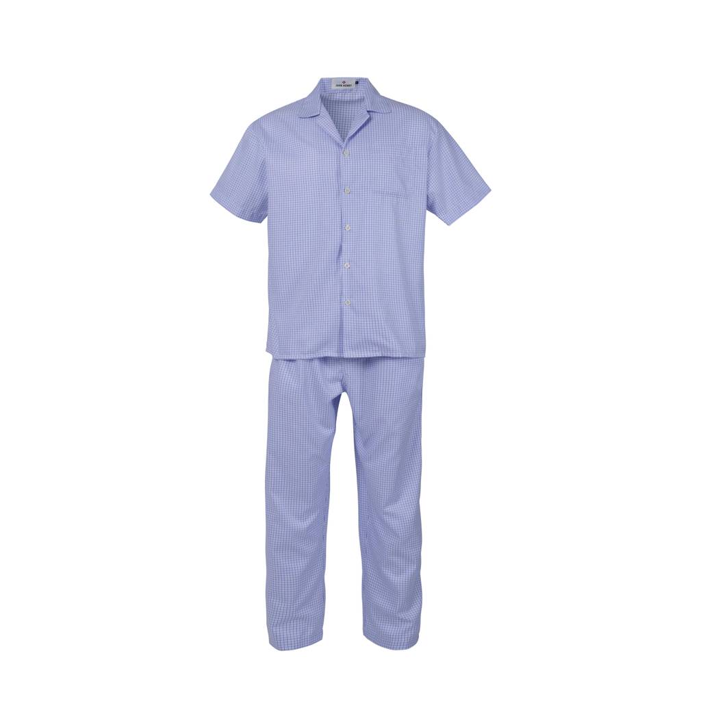 JOHN HENRY UNDERWEAR Sleepwear  ชุดนอนแขนสั้นผู้ชาย รุ่น JU JU6003ST สีน้ำเงิน