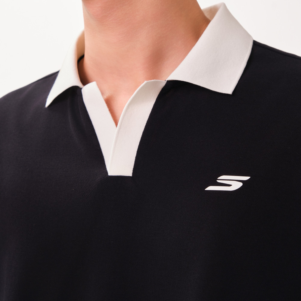 Skechers สเก็ตเชอร์ส เสื้อโปโลแขนสั้นผู้ชาย Men Specialty Sports-Court Performance Polo - SP126M328-0018 — صورة 5