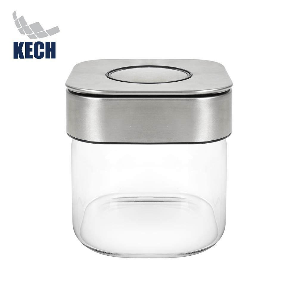 KECH ขวดโหลแก้วโบโรซิลิเกตฝากด 850 มล.  GENES จัดส่งโดย HomePro