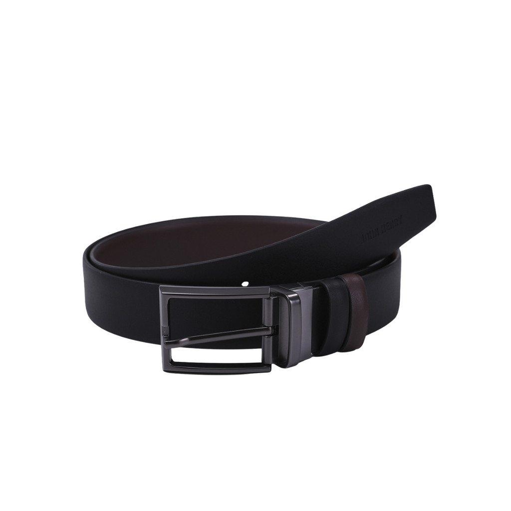 John Henry เข็มขัด หนังแท้ รุ่น JH S426MBTAC42 - สีน้ำตาล