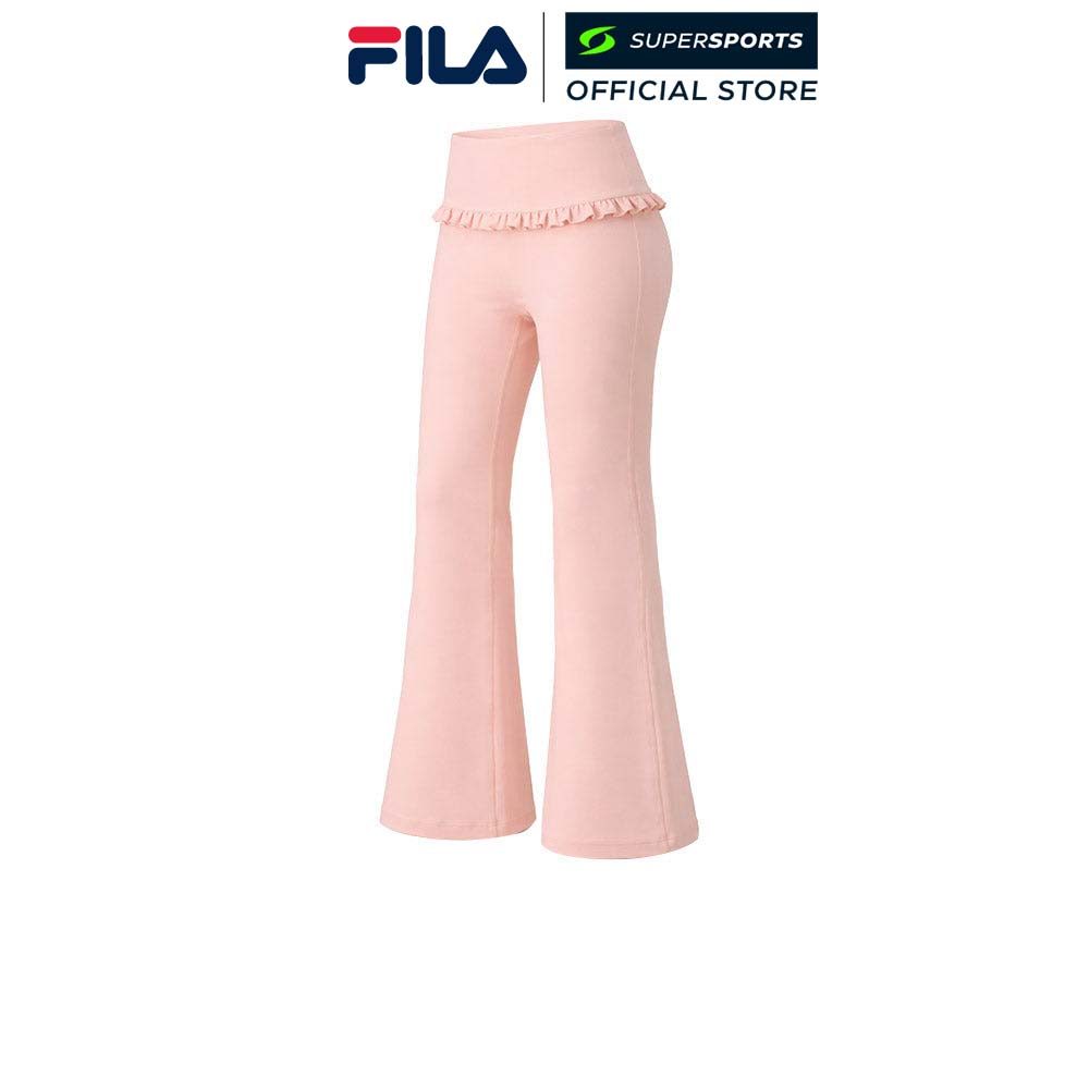 FILA Pink กางเกงเลกกิ้งออกกำลังกายผู้หญิง