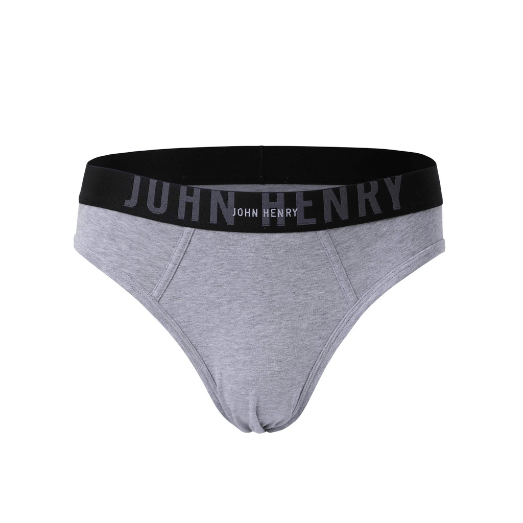 JOHN HENRY UNDERWEAR Fashion ทรงบรี๊ฟ รุ่น JU JU2FN1002 สีเทา