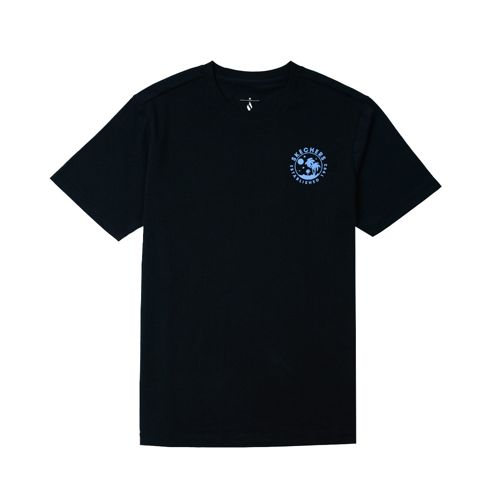 Skechers สเก็ตเชอร์ส เสื้อยืดแขนสั้นยูนิเซ็กส์ Unisex Short Sleeve Tee - SL126U268-0018 (latest)