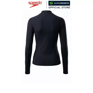 SPEEDO Long Sleeve Solid Zip เสื้อรัชการ์ดผู้หญิง