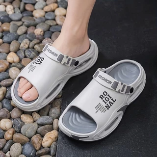 FOYA SHOES รองเท้าแตะกีฬายอดนิยมผู้ชาย พื้นหนา5ซม EVA นุ่ม ทนทาน กันลื่น สไตล์ ไม่มีกลิ่น ส่งกรุงเทพ