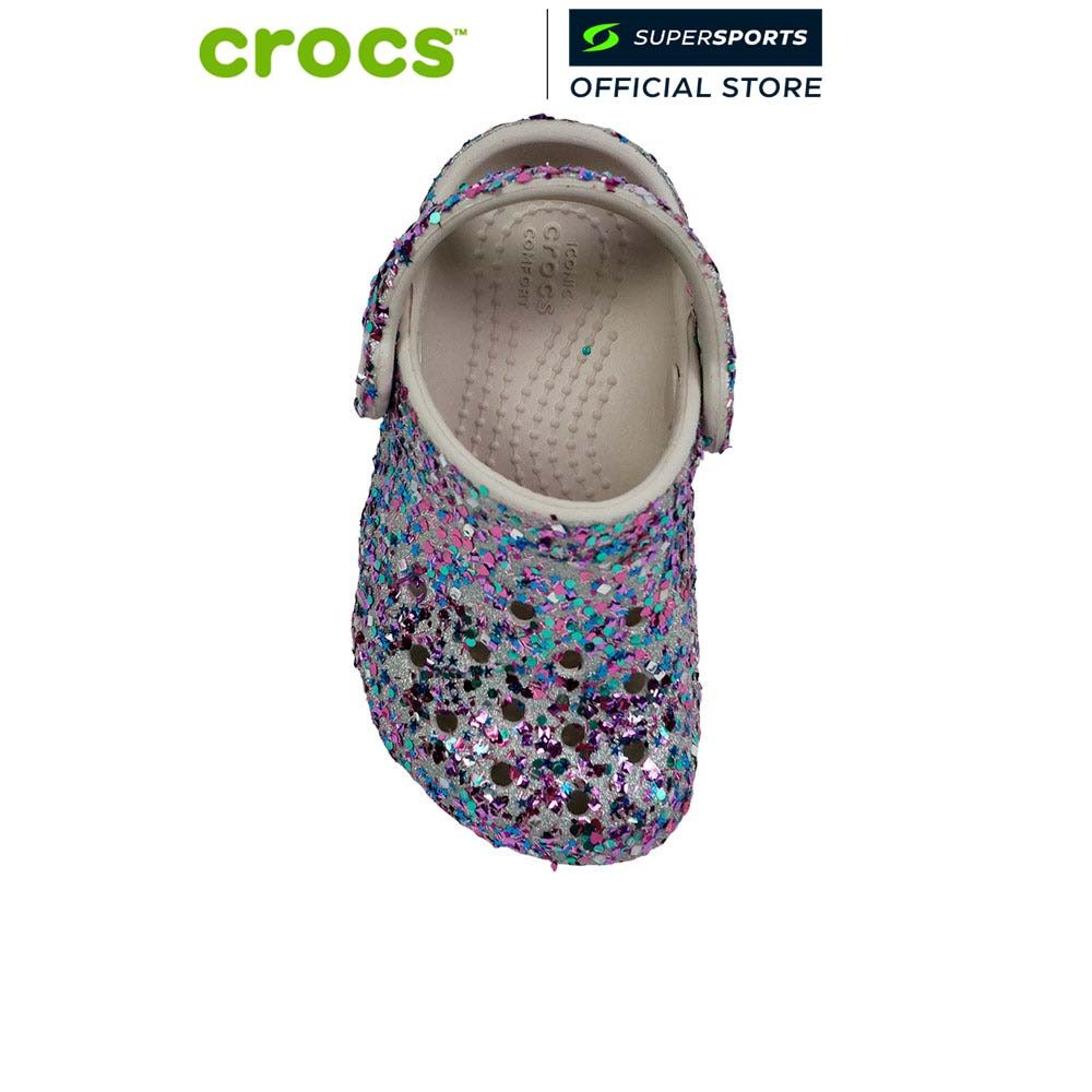 CROCS حذاء أطفال Classic Dazzle Glitter Clog — صورة 4