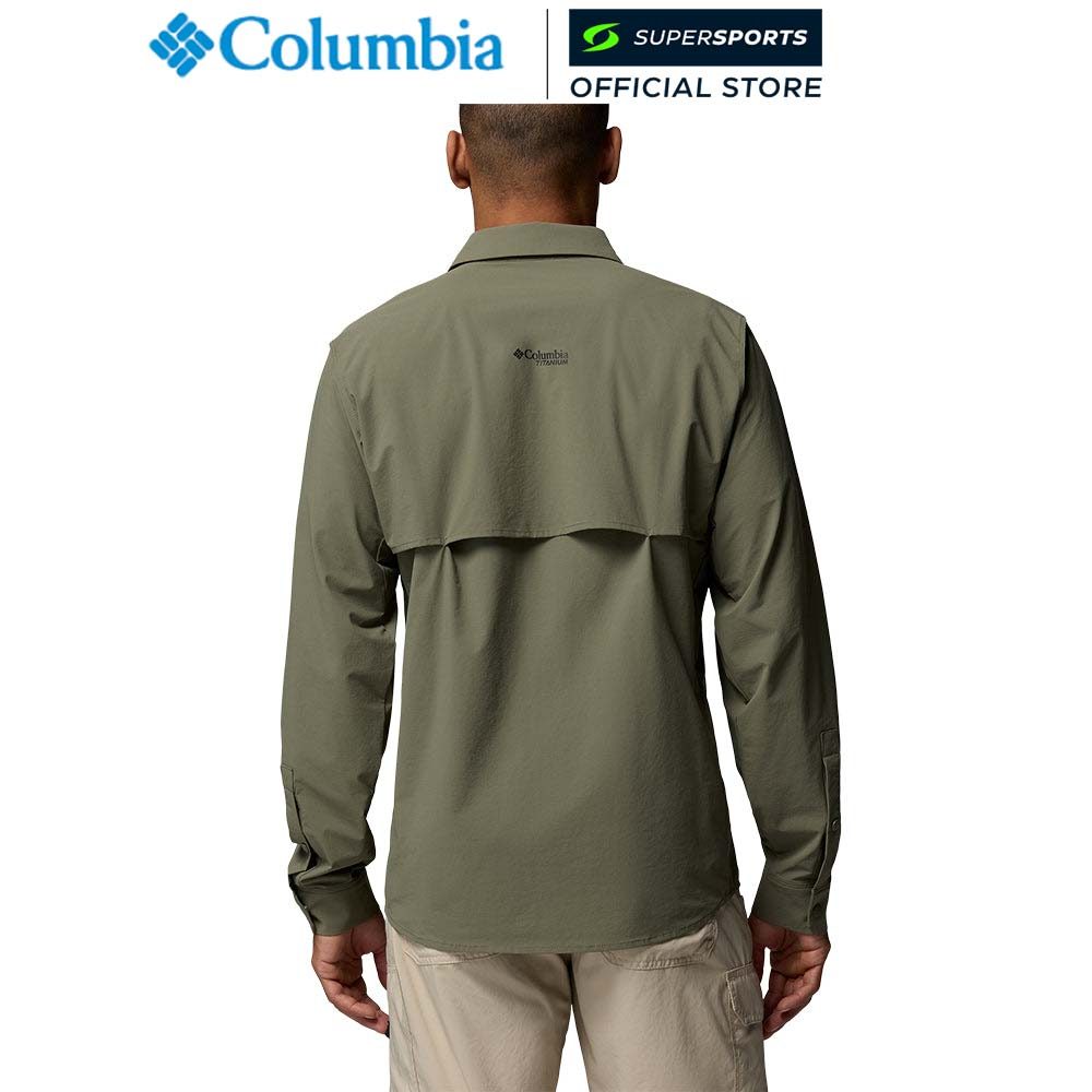 COLUMBIA قميص مشي جبلي رجالي Silver Ridge Elite بأكمام طويلة — صورة 2