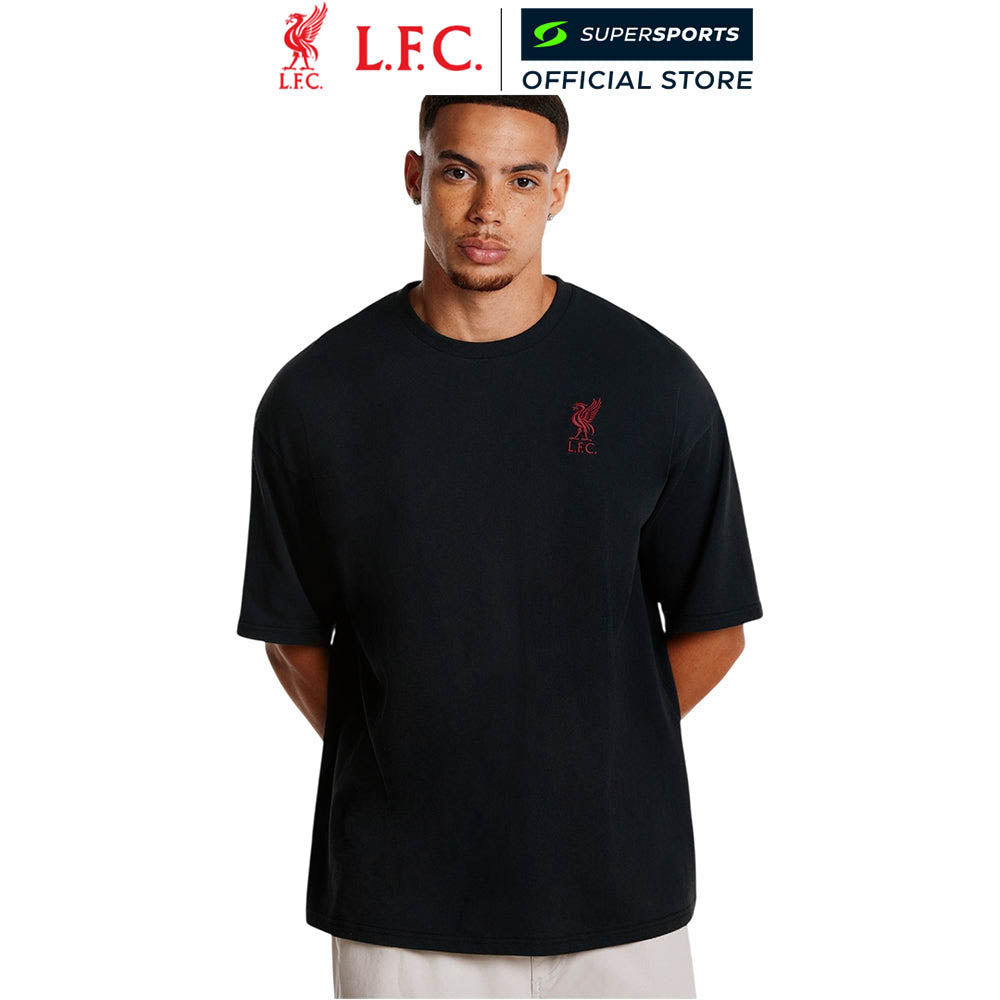 LFC YNWA Back Print Oversized เสื้อยืดผู้ชาย