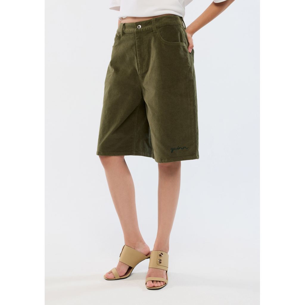 QUINN - Logo Wide Leg Shorts กางเกงขาสั้น (Q26PGWA024) — صورة 2