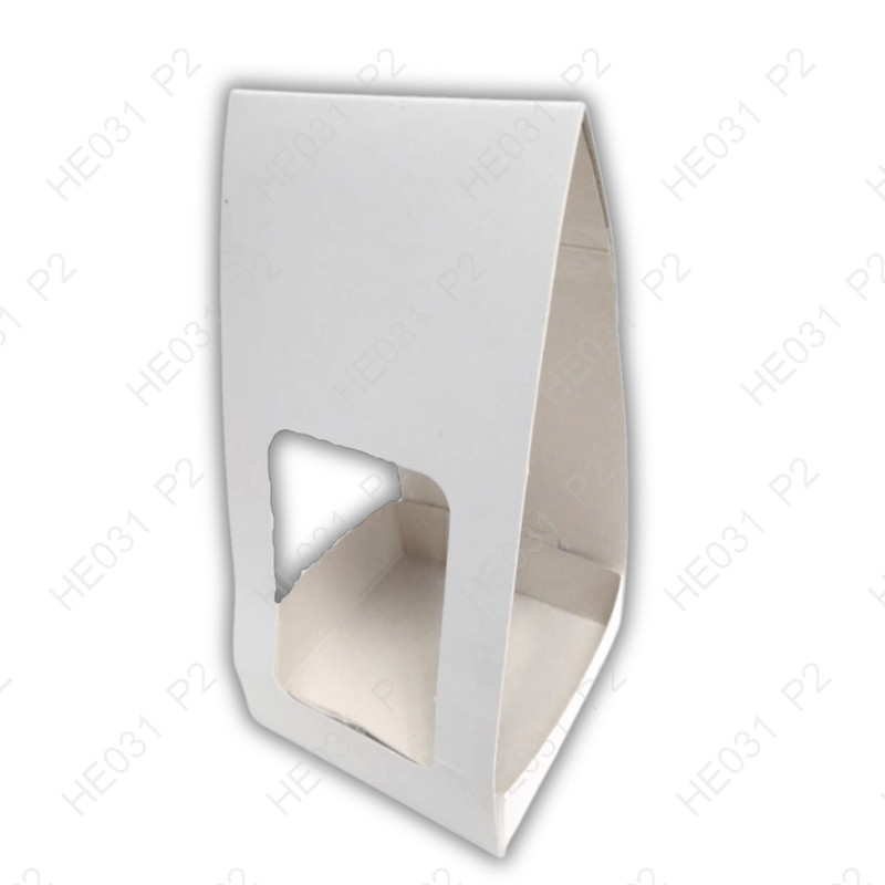 แจ็คเก็ตหุ้มถุง6นิ้วขาวเจาะ6 นิ้ว(1แพ็คย่อย X10ใบ)|HE031_S_P2