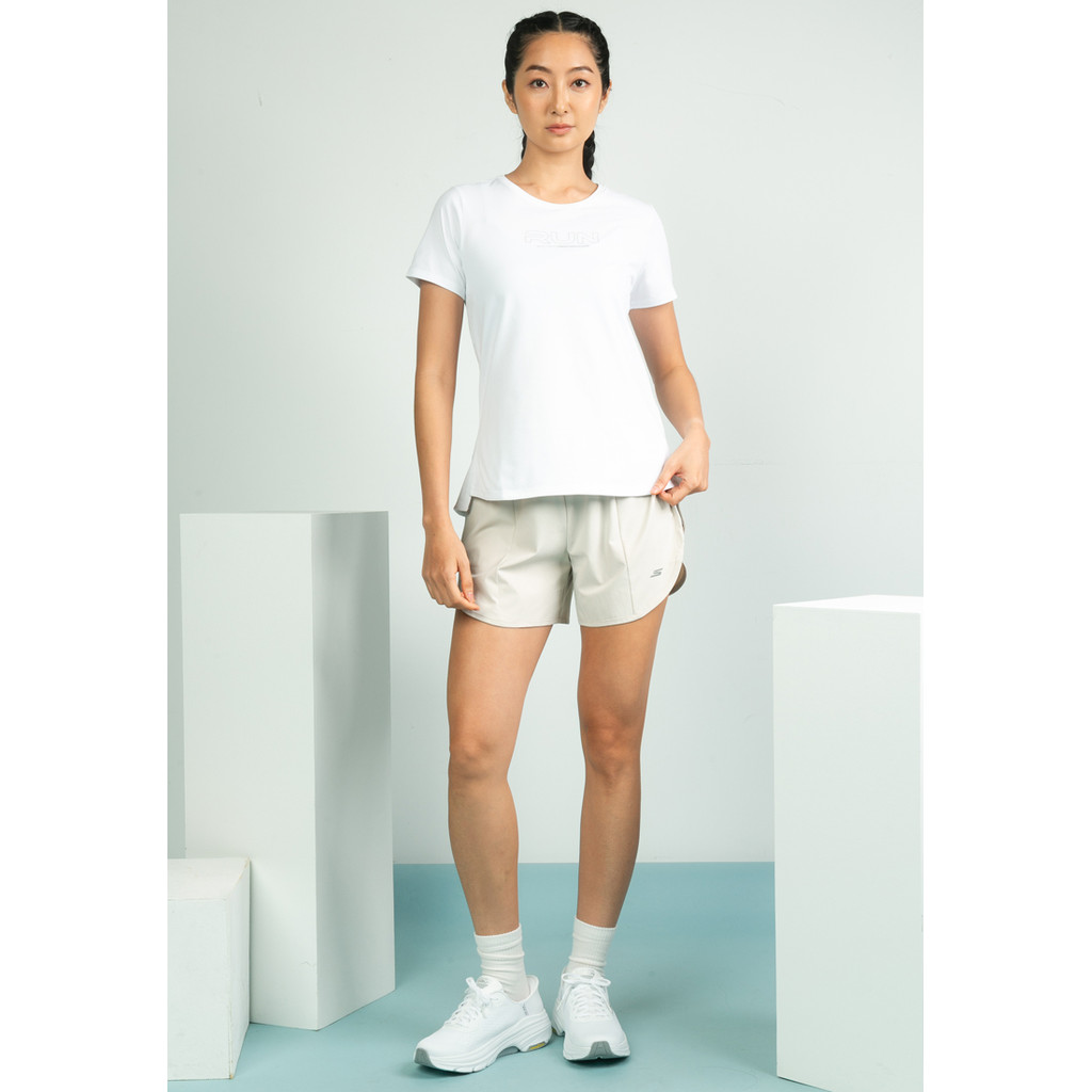 Skechers สเก็ตเชอร์ส เสื้อยืดแขนสั้นผู้หญิง Women Short Sleeve Tee Apparel - SP325W307-0019 — صورة 4