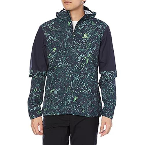 [Direct from JP] Salomon SNTIAL Waterproof Jacket Men's (Essential Waterproof 2.5L Jacket) NIGHT SKY