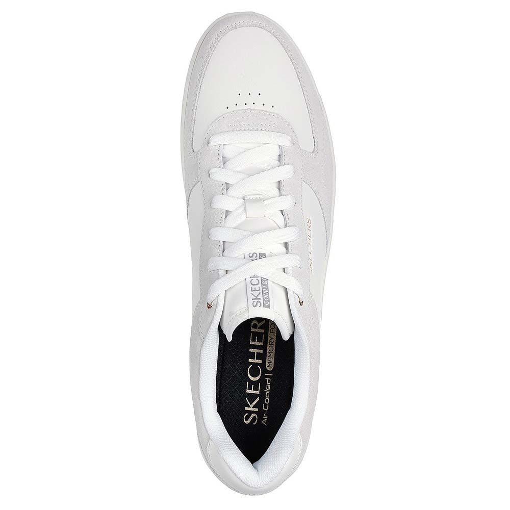 Skechers สเก็ตเชอร์ส รองเท้าผู้ชาย Men Court Classics Sport Court 2.0 Yaros Shoes - 254010-WNT — صورة 4