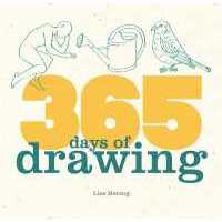 หนังสือภาษาอังกฤษ นำเข้า 365 Days of Drawing [Hardcover]