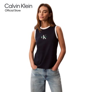 CALVIN KLEIN เสื้อกล้ามผู้หญิง Standard Logo รุ่น 47C852G CE…