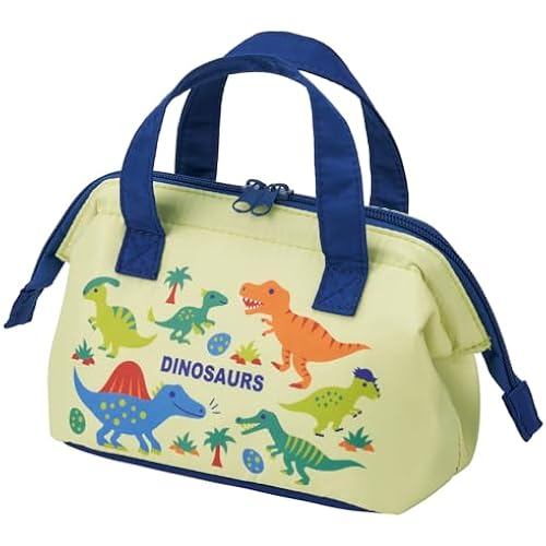 Skater Cold lunch bag, clasp closure, children s size, for box, Dinosaurus picture book KGA0-A