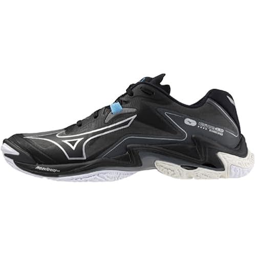 Mizuno volleyball shoes Wave Lightning Z8 indoor club activities wide lightweight Black / Silver 24.