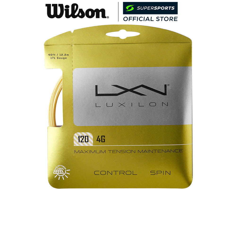 WILSON Luxilon 4G 120 เอ็นไม้เทนนิส