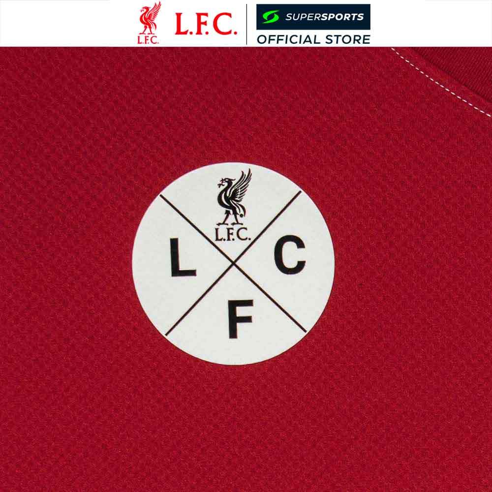 LFC Lifestyle เสื้อยืดผู้ชาย สีแดง ราคา ถูกที่สุด ดีลบีเคเค แกลเลอรีภาพที่ 3