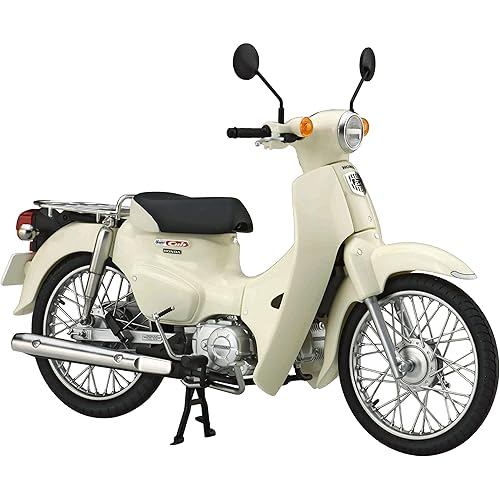 FUJIMI Model 1/12 NEXT Series No.9 Honda Super Cub 110 Classical White 12NX-9
