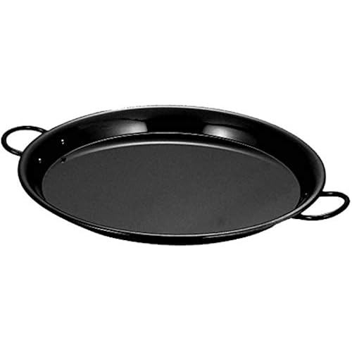 Nagao Paella Pan IH compatible Iron black leather 40cm 913040 Made in Japan