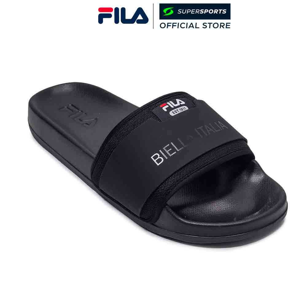 FILA Mesh รองเท้าแตะผู้ชาย สีดำ สินค้า