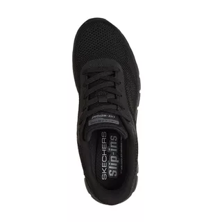 Skechers สเก็ตเชอร์ส รองเท้าลำลองผู้ชาย Men Slip-Ins Sport Track Loriz Casual Shoes - 232966-BBK Memory Foam