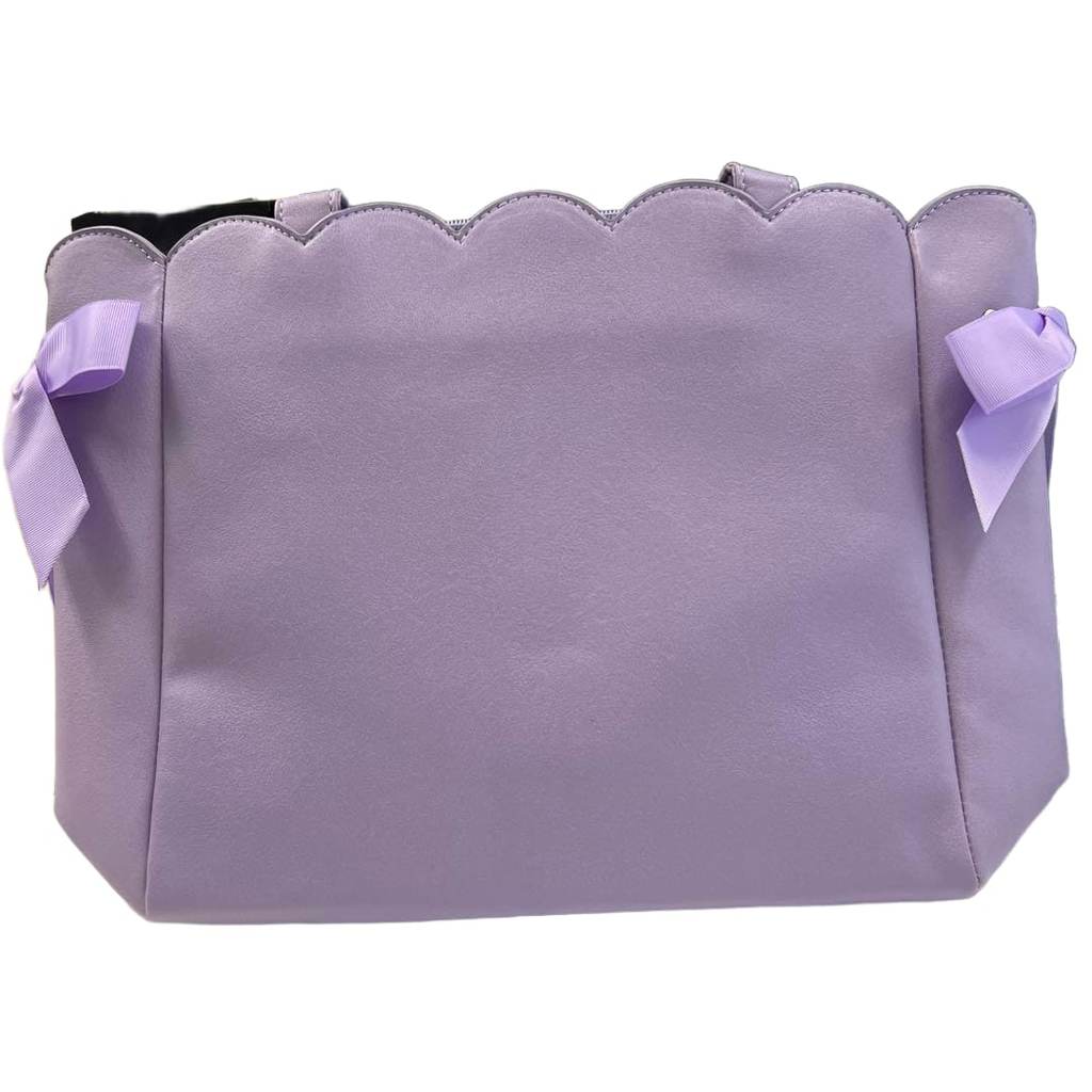 【Direct from Japan】กระเป๋าโท้ตริบบิ้นหนังหอยเชลล์ - Zakka Mart【Japan Exclusive】