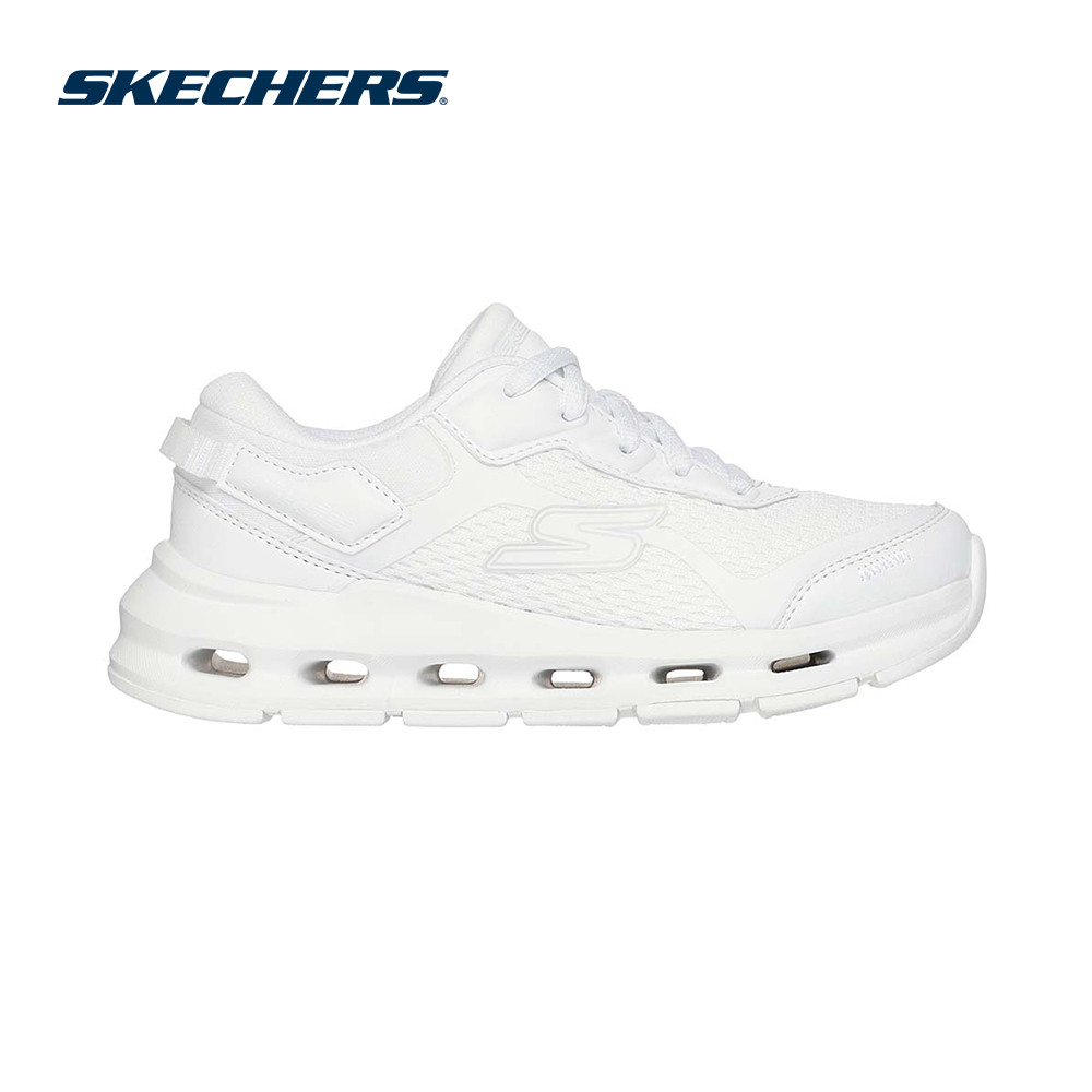 Skechers สเก็ตเชอร์ส รองเท้านักเรียนเด็กผู้หญิง Girls Glide-Step + Sol A Sol Shoes - 303672L-WHT (latest) (BTS)