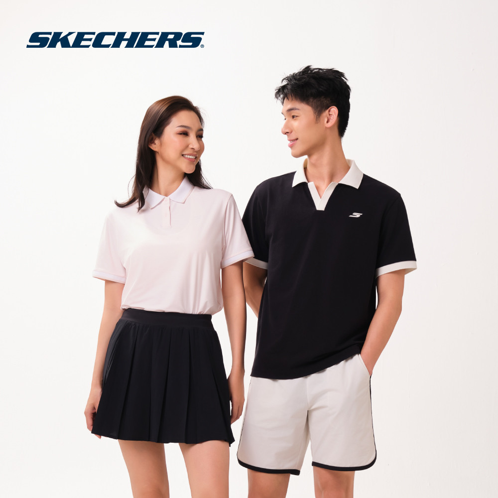 Skechers สเก็ตเชอร์ส เสื้อโปโลแขนสั้นผู้หญิง Women Specialty Sports-Court Short Sleeve Polo - SP126W