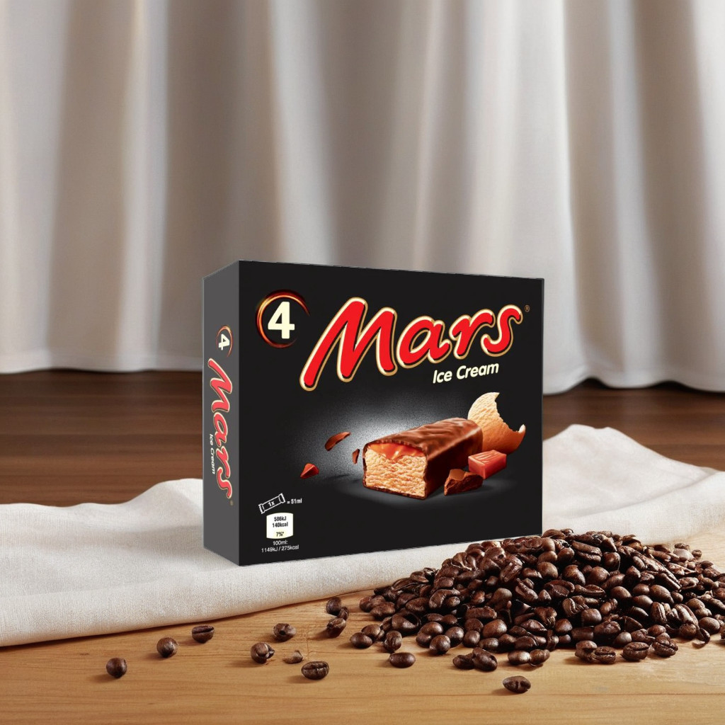 [5000159460903] Mars Choco Caramel Ice Cream Bars 198 Ml. มาร์ส ไอศกรีมบาร์ รสช็อกโกแลตคาราเมล (แพ็คสินค้าเก็บความเย็น)