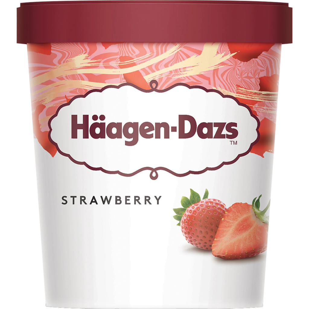 [074570002054] Haagen-Dazs Vanilla 473 Ml. ฮาเก้น-ดาส รสวานิลลา (แพ็คสินค้าเก็บความเย็น)