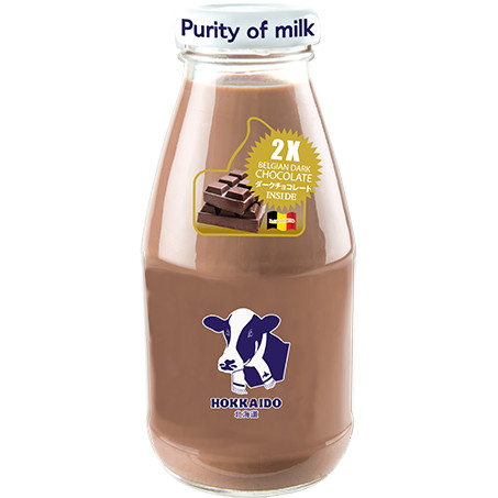 [8858937500030] Hokkaido Chocolate Milk 250Ml ฮอกไกโด นมสดรสช็อกโกแลต 250 มล.