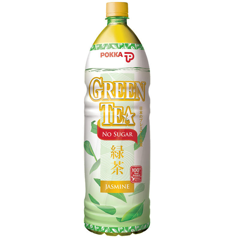 [0248269] Pokka Jasmine Green Tea No Sugar 1500Ml. ป๊อกก้า ชาเขียวมะลิ ไม่มีน้ำตาล 1500 มล.