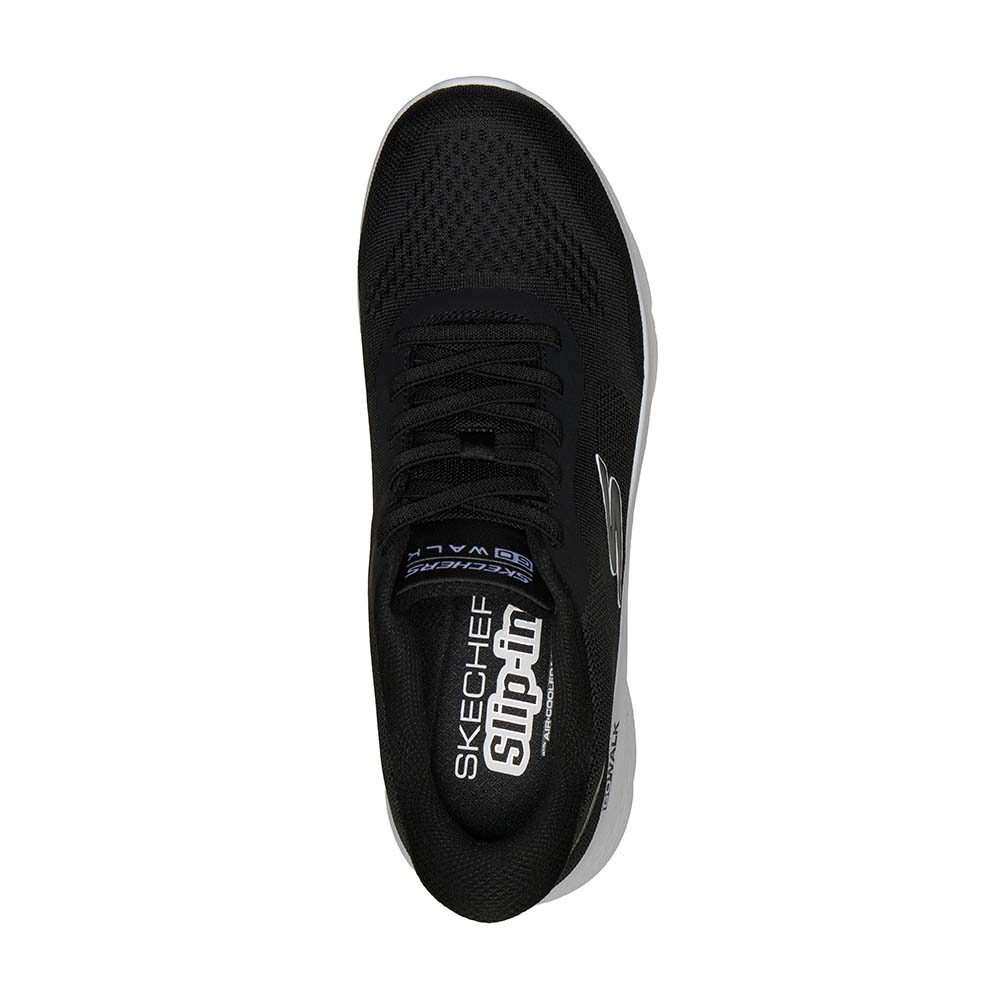 Skechers สเก็ตเชอร์ส รองเท้าผู้ชาย Men Slip-Ins GOwalk Flex Master Walking Shoes - 216924-BKW (latest) — صورة 5