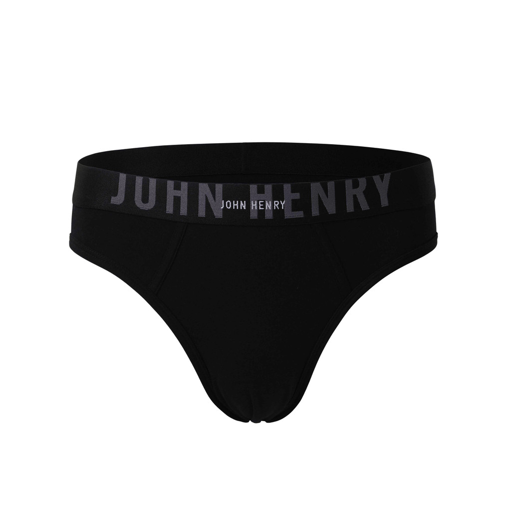 JOHN HENRY UNDERWEAR Fashion ทรงบรี๊ฟ รุ่น JU JU2FC1001 สีดำ