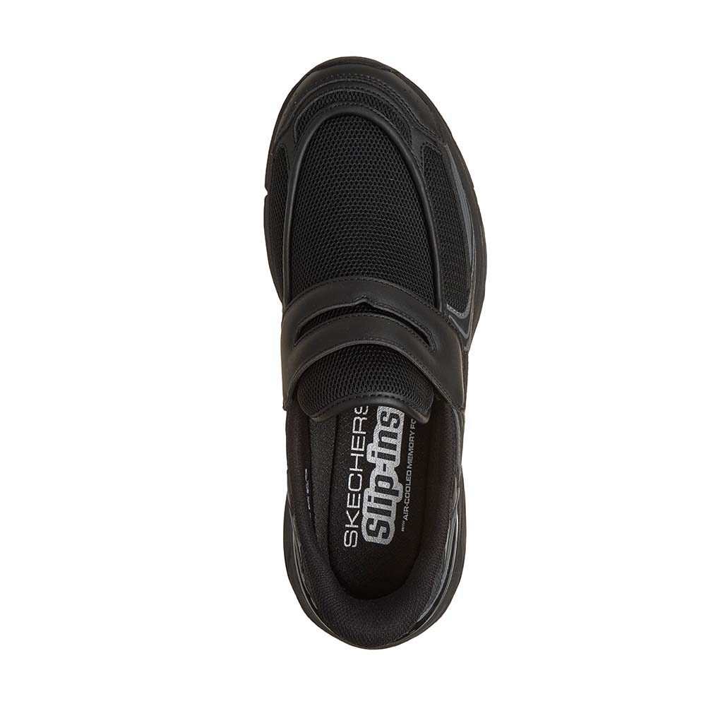 Skechers حذاء رجالي Slip-Ins Sport Stamina — أسود — صورة 5
