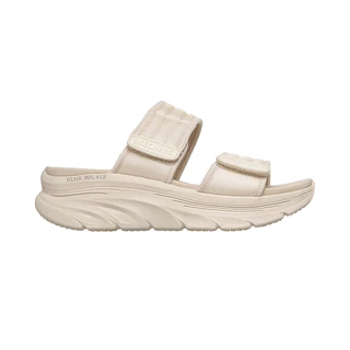 Skechers สเก็ตเชอร์ส รองเท้าแตะผู้หญิง Women Sport Comfort D'Lux Walker Poolside Perfect Sandals - 163587-NAT (latest)