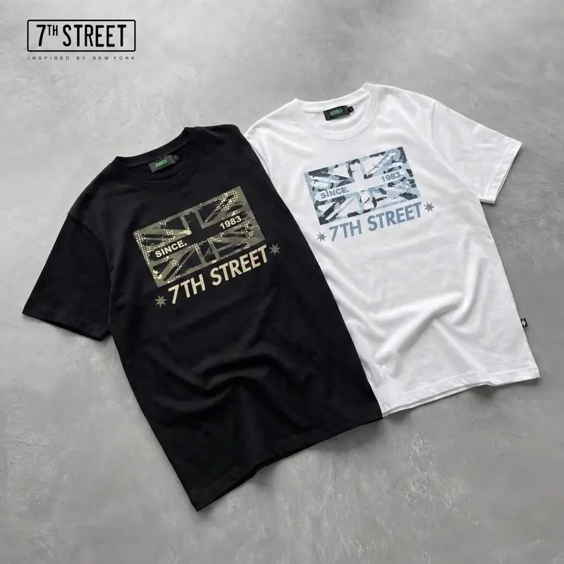 เสื้อยืดผู้ชาย ลายพิมพ์ดีไซน์ใหม่ ทรงหลวม สไตล์ผู้ใหญ่ สวมใส่ลำลอง