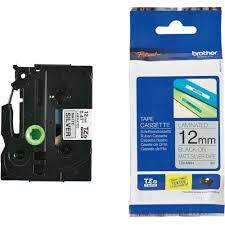 เทปพิมพ์ฉลาก Brother TZe-M931 Matte Label Tape 24 mm Black on Silver (Matt Tape)