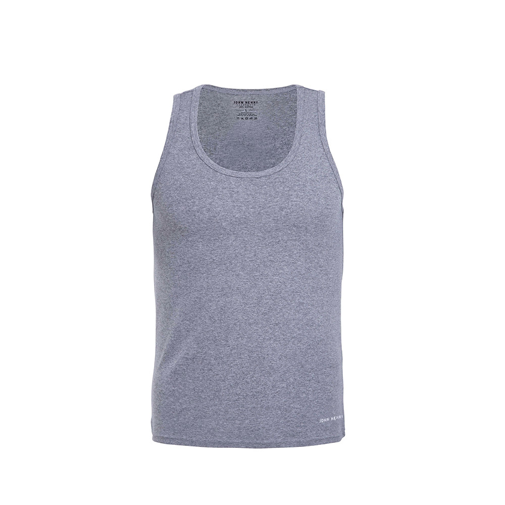 JOHN HENRY UNDERWEAR Fashion เสื้อกล้ามผู้ชาย รุ่น JU JU4FR1001 สีเทา