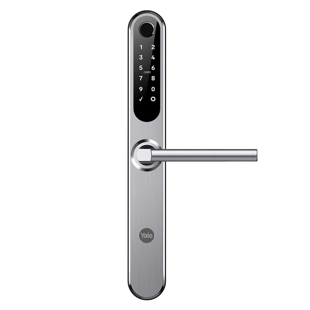 [จัดส่งพร้อมติดตั้ง] HomePro กลอนประตูดิจิตอล  YSD100 บานเลื่อน สีเงิน แบรนด์ YALE