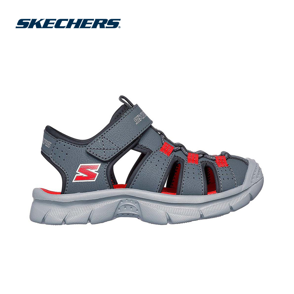 Skechers สเก็ตเชอร์ส รองเท้าเด็กผู้ชาย Boys Relix Valdex Shoes – 406521L-CCRD