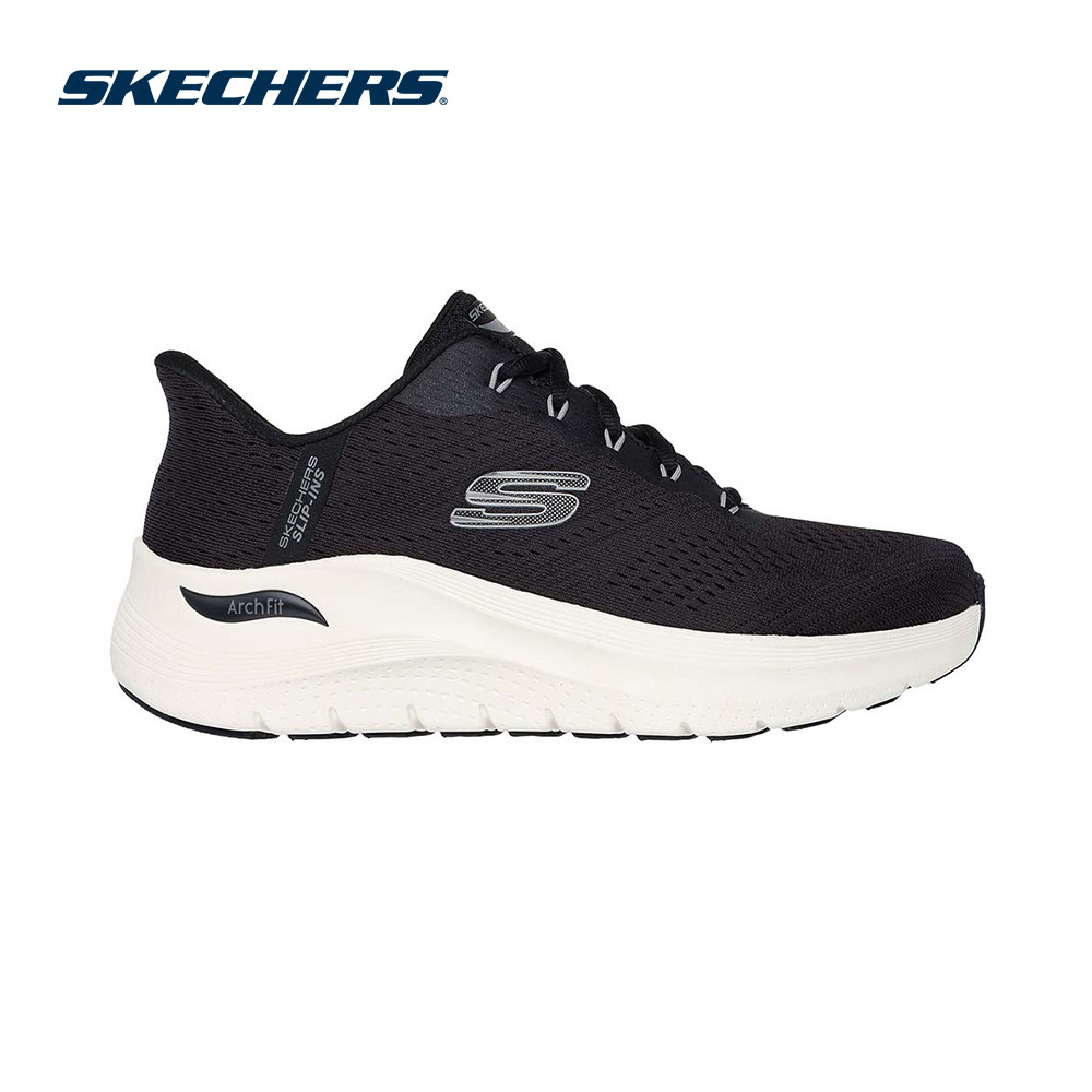 Skechers สเก็ตเชอร์ส รองเท้าผู้ชาย Men Extra Wide Fit Arch Fit 2.0 Sport Shoes - 232712WW-BLK