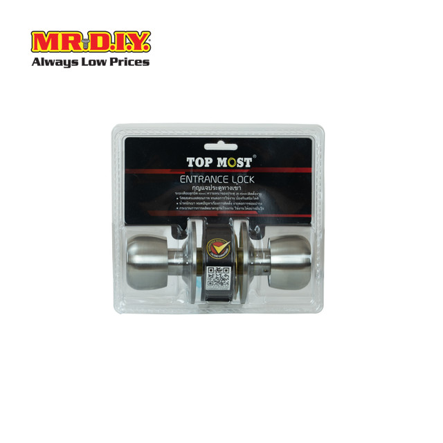 TOP MOST ชุดลูกบิดประตู กุญแจประตูทางเข้า รุ่น 3631SS