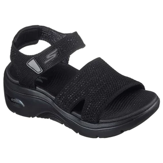 Skechers สเก็ตเชอร์ส รองเท้าแตะผู้หญิง Women GOwalkarchfit2.0 San On-the-GO Sandals Shoes - 140848-BKGY