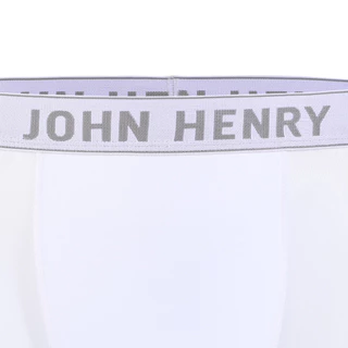 John Henry Underwear Fashion กางเกงชั้นในผู้ชาย ทรงบ๊อกเซอร์ บรี๊ฟ รุ่น JU JU3ME002 สีขาว