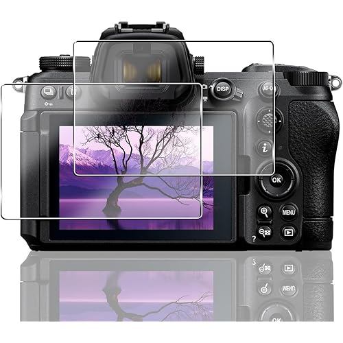 Compatible Nikon Z5II / Z6III Z5 Z6 Z6II Z7 Z7II Protective film glass 2pcs Made of Japanese materia